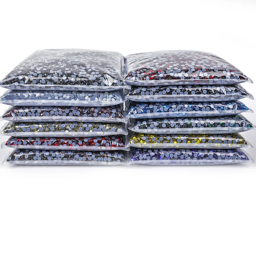 Bulk Bag 20Gross SS30 42Colors Wholesale Top Quality Better DMC Hotfix Rhinestones Crystal Hot Fix Rhinestone Garment