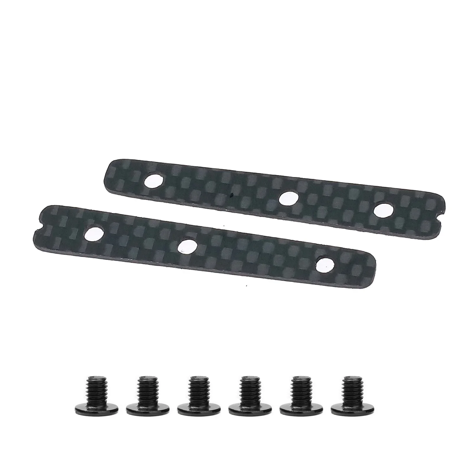 Carbon fiber rear support reinforcement plate for Kyosho MP11 IF729 RC Car Metal Upgrade OP Accessories Parts