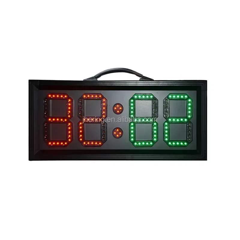 Jhering Portable Electronic Basketball Scoreboard Court Equipment Football Player Change Boards LED Football Scoreboard
