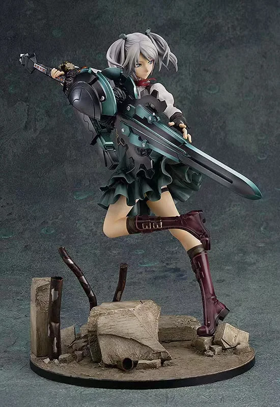 PVC Pintado Figuras de God Eater Ciel Alencon, Anime Modelo Collectible Brinquedos, Desktop Ornaments em Estoque, 100% Original, 1/8 Escala, Em estoque