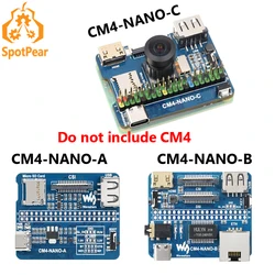 Raspberry Pi Compute Module 4 Nano Base Board Option CM4-NANO-A/B/C IO Board Same Size as the CM4 Not include CM4