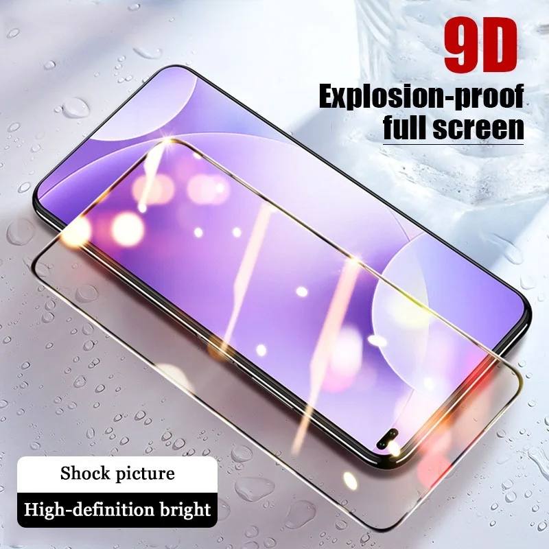 4IN1 Full Protective Glass for Xiaomi Redmi Note 11 10 9 8 7 Pro 10S 9S Screen Protector for Redmi 9C 9T 9A 8A 7A Tempered Glass