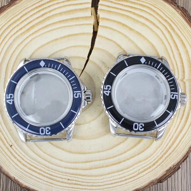 

Для мужских деловых часов NH35, модифицированный корпус Fifty Xun, модель из нержавеющей стали 316L, подходит для ремешка 23 мм для механизма NH36