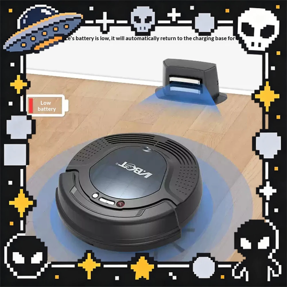 VBOT G52-1 Sweeping Robot Vacuum Automatic recharging, sweeping, suction and towing integration Robot Vacuum Cleaner Gifts