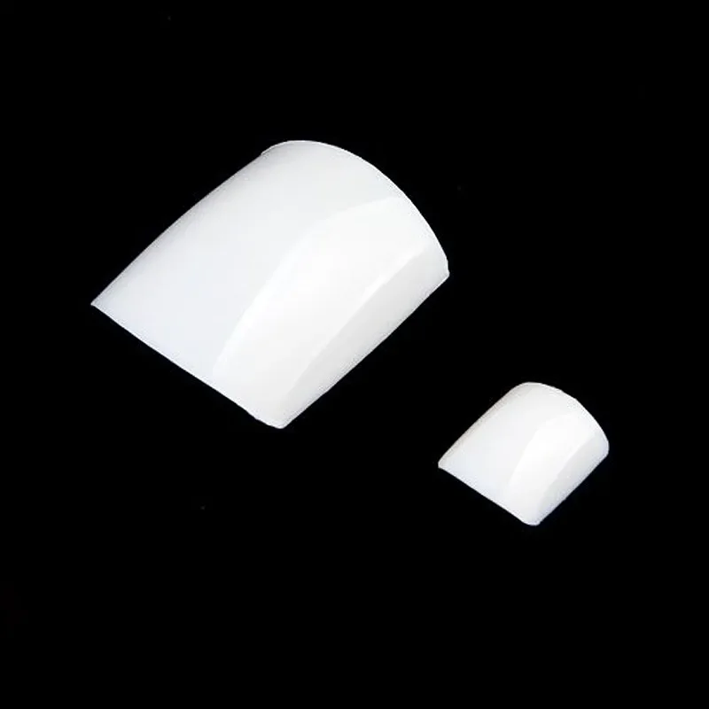 500pcs Artificial Toe Nails Tips French Acrylic Full Cover Professional Nail Art Decor Manicure Tools for Toenails