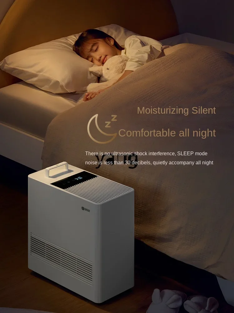 Yjq Humidifier Bedroom Air Conditioner Maternal and Child Level Fog-Free Smart Home Low Noise Cold Evaporation