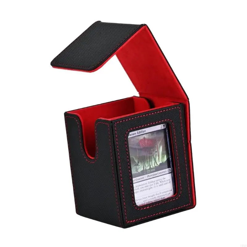 Foldable Collectible Card Storage With Soft Microfiber Interior Preserves Valuable And Sports Card Assortments JOME