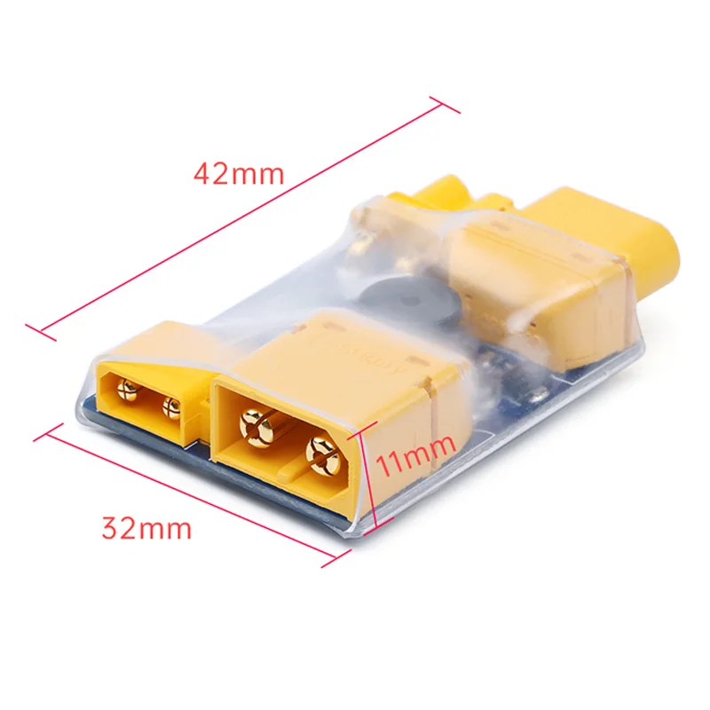 iFlight XT30 / XT60 Fuse Test Safety Anti-Short Circuit Protection Smart Smoke Stopper Plug for FPV Racing Drone Airplane Models