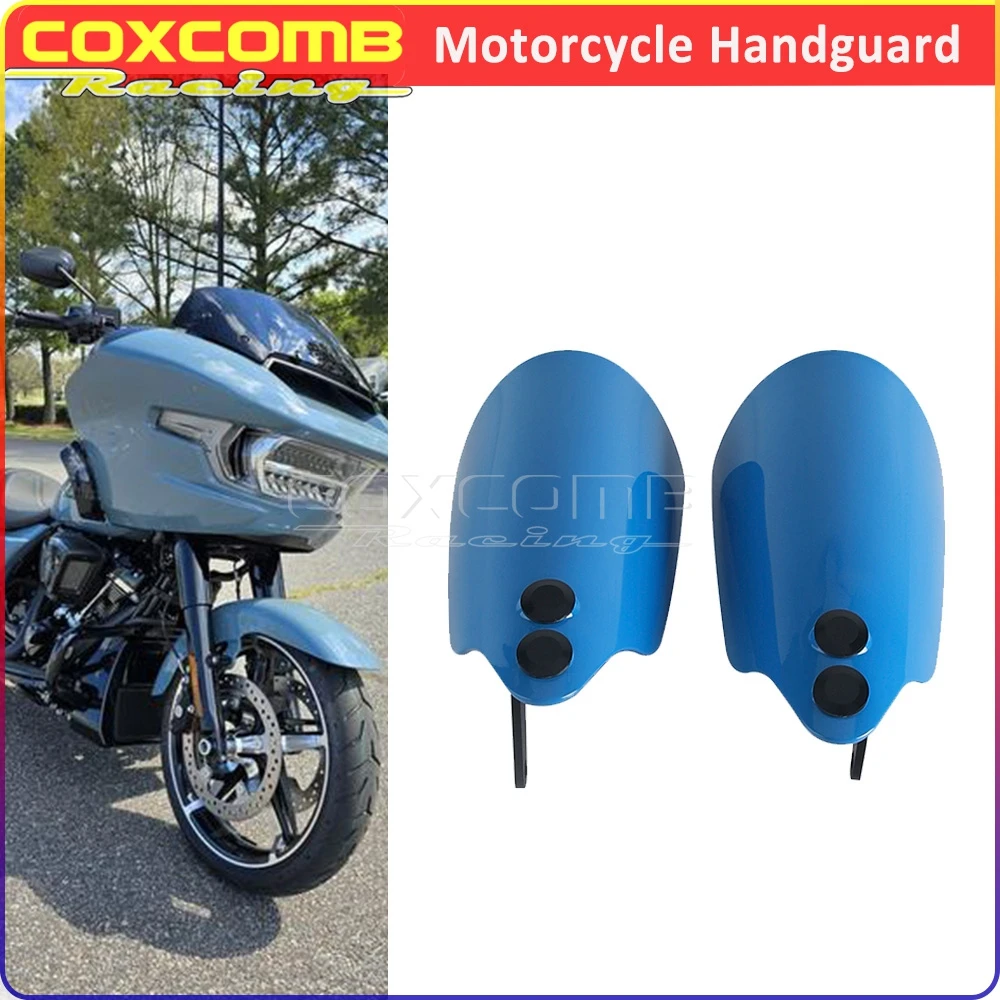 

Мотоциклетные защитные щитки для ручек для Harley Touring Road Glide FLTRX CVO FLTRXSE ST FLTRXSTSE, дефлектор ветра для рук