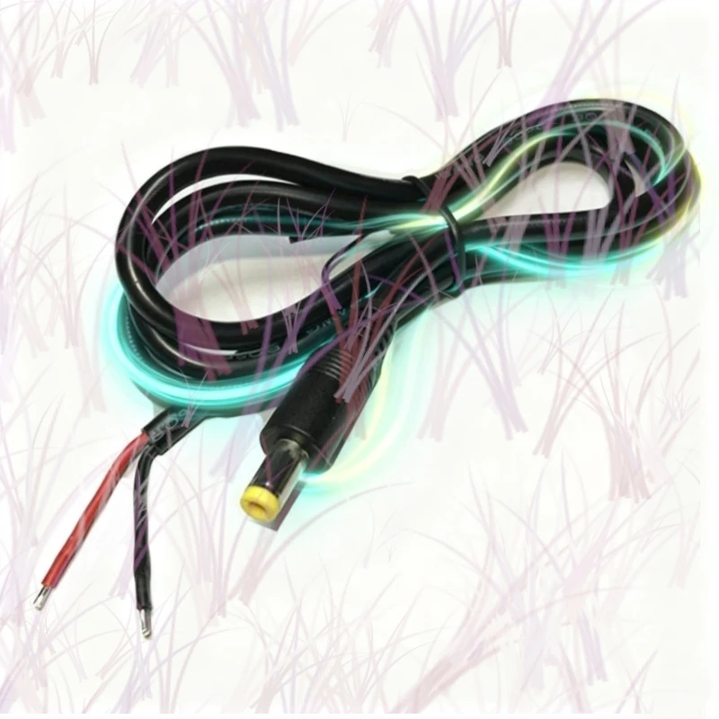 

0.25M/0.5M/1M 12V DC Male Connector Power Supply Cord Extension Cable for CCTV LED Strip Light Adapter 22AWG Wire 5.5*2.1mm C3