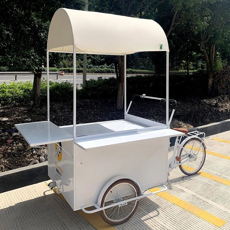 Street Stall Mobile Vegetable and Fruit Selling Truck Grilled Sausage Advertising Mobile Food Truck