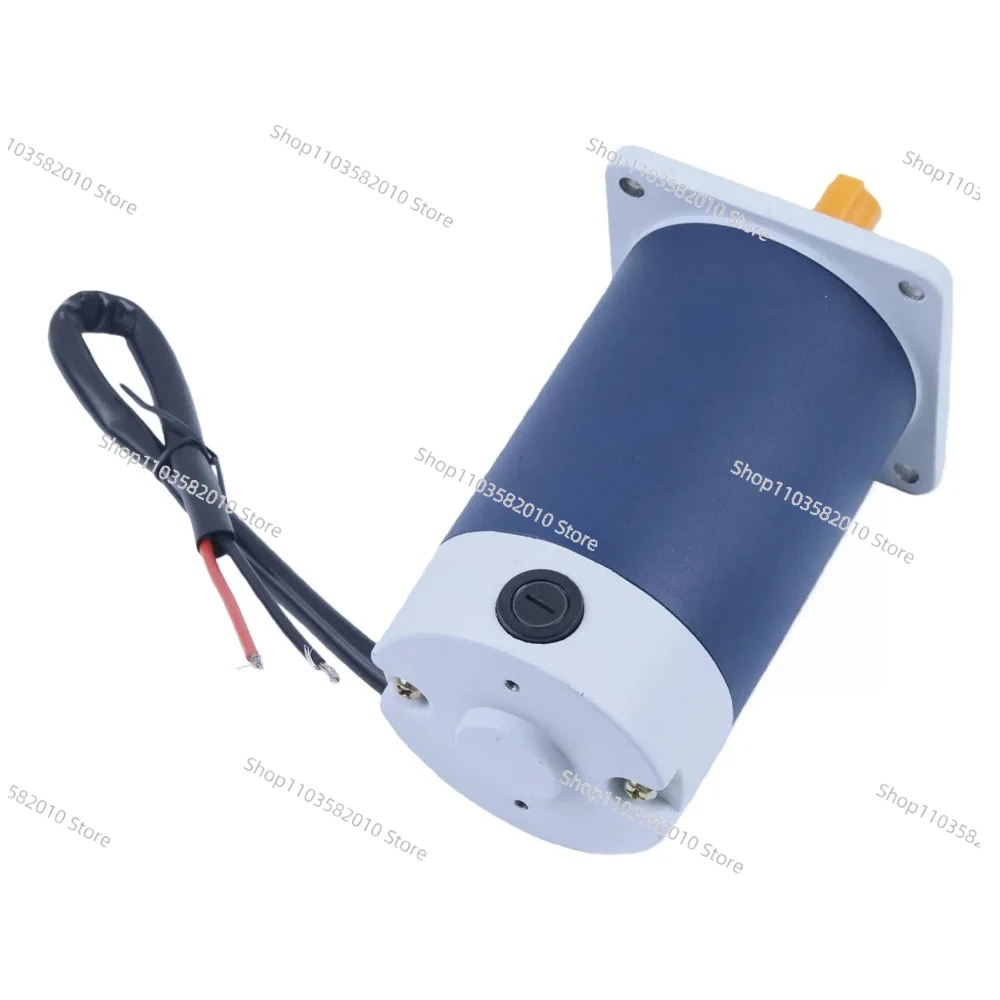 DC 12V 24V Permanent Magnet Motor High Speed 1800rpm 3000rpm 120W DC Speed Regulation Reversible High Torque Electric Motor