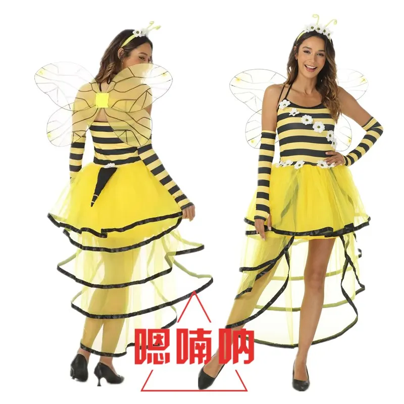 

Взрослый Хэллоуин Косплей Крылья Пчелы Сценический Костюм Фестиваль Парный Наряд Полиэфирное Волокно 00% Традиционный Ch...