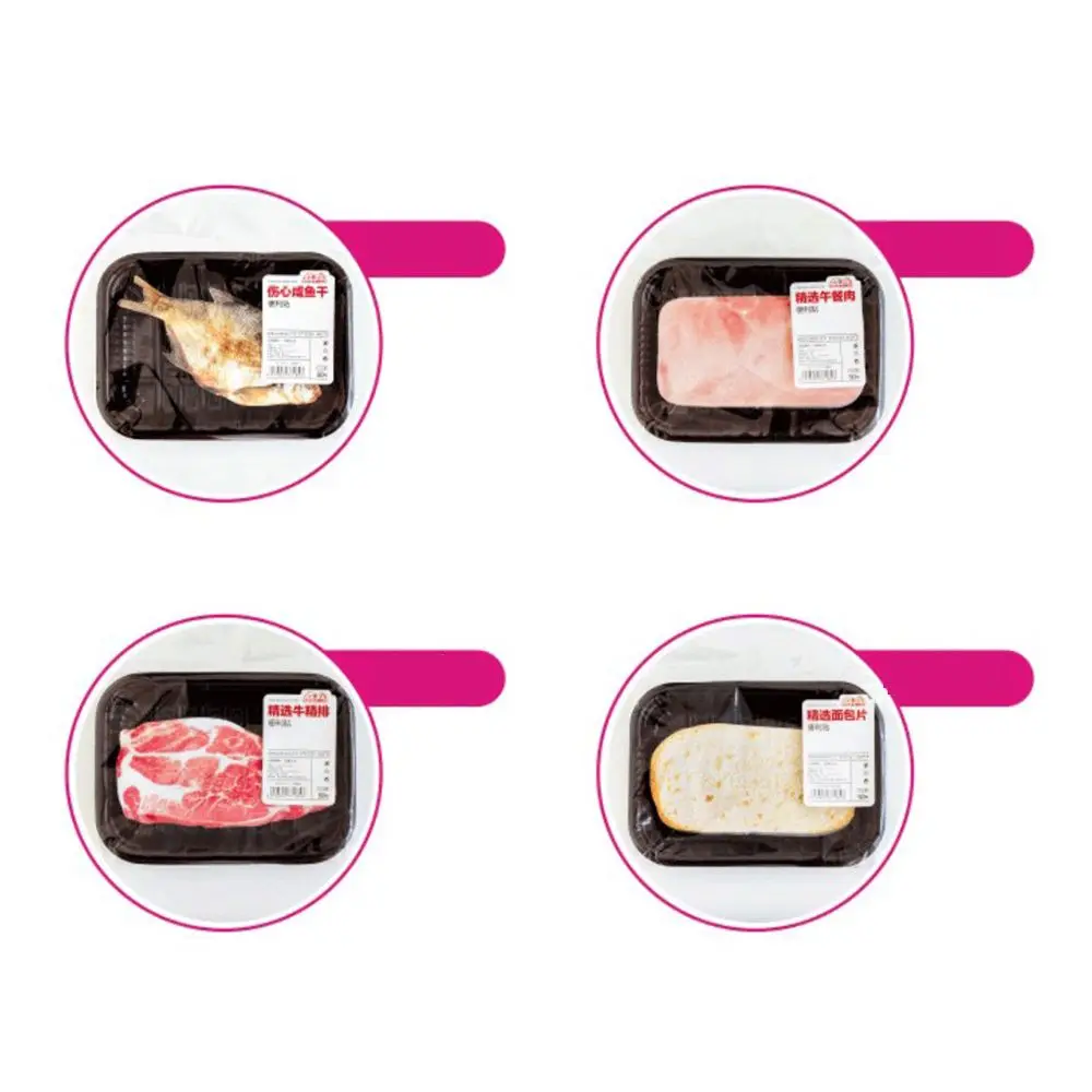 Students Gift for Home Office Notepad Memo Pad Simulation Fish Meat Sticky Notes Self-Adhesive Pads School Stationery Supplies