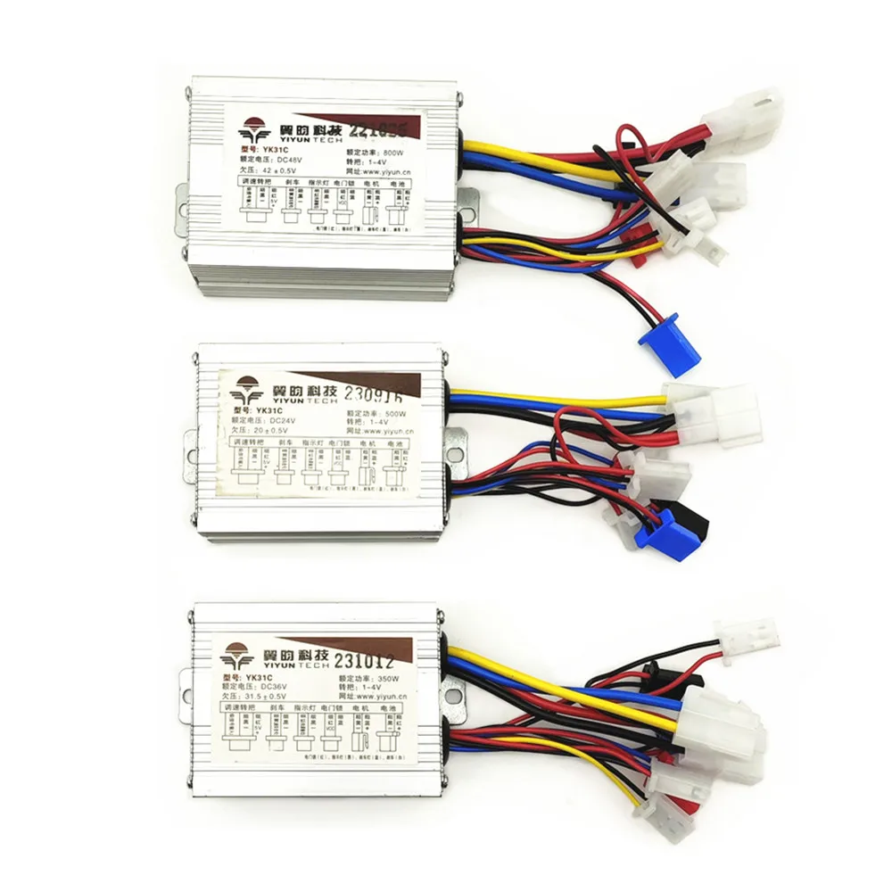 350W 500W 800W DC 24V 36V 48V  brush motor speed controller, Brushed speed control