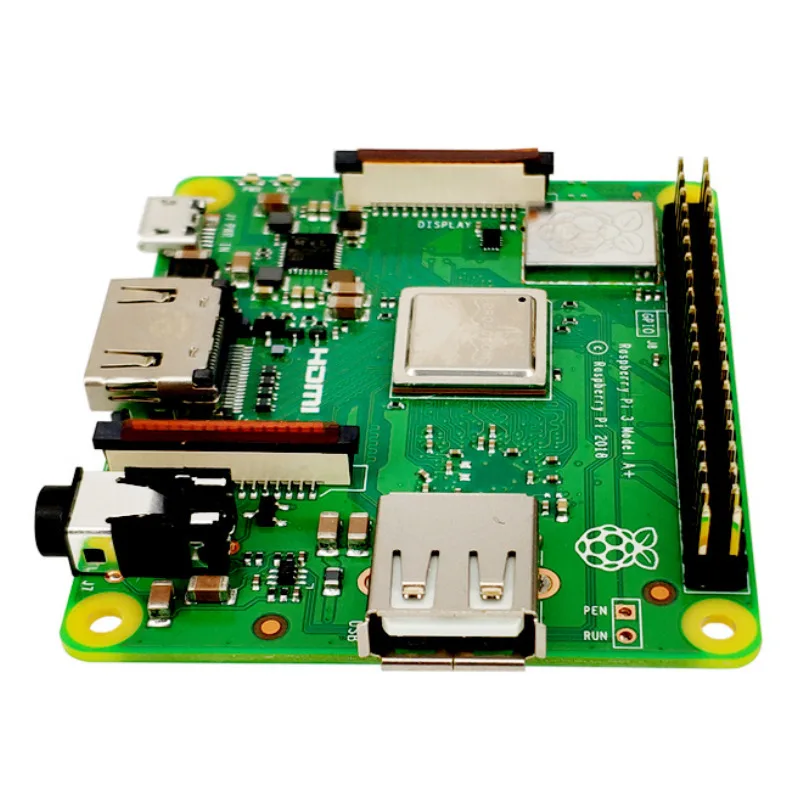 Placa de desarrollo Raspberry Pi3 generación A +, modelo A 512M core board, recomendación de popularidad para taller