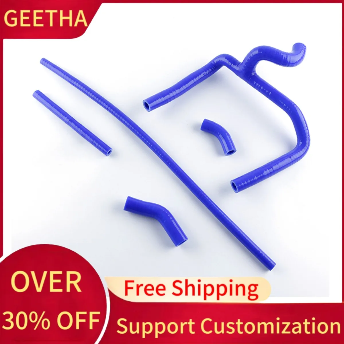 

Подходит для Honda CR250 CR250R CR 250 R 2002-2008 годов, комплект 2-тактных силиконовых шлангов охлаждающей жидкости радиатора