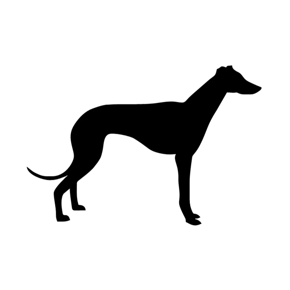 

29.8X20.3CM Greyhound Dog Silhouette Vinyl Decal, Pet Lover Sticker for SUV Truck Motorcycle Laptop, Auto Exterior Decor