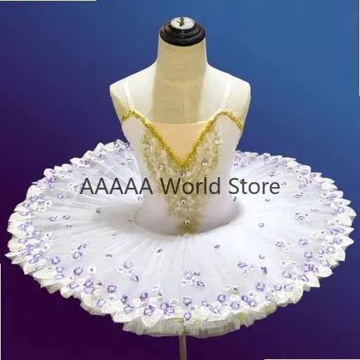 

Балетное платье-пачка для девочек, костюм принцессы для танцевальных выступлений, сценического косплея