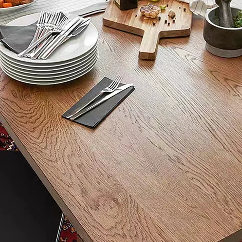 

Floor Dining Table Nordic Solid Wood Long Table Household Minimalist Wood Negotiation Japanese Style Mesa Comedor Furniture