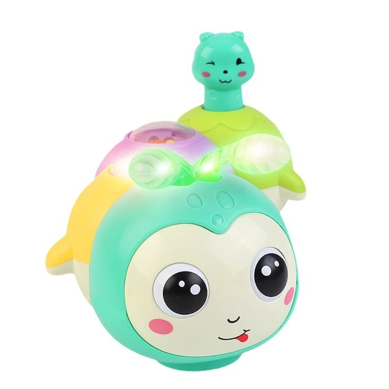 Electric Caterpillars Crawl Learning Toy Automatic Obstacle Avoidance Robot Toy 15UB