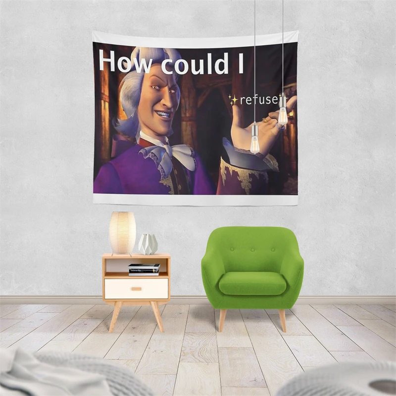 Gaslight Gatekeep Girlboss Preminger How Could I Refuse Tapestry Wall Hanging Art for Bedroom Living Room Decor College Dorm