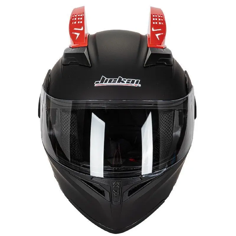 

Декор для шлема из двух частей, Крутое и игривое украшение для шлема, аксессуары для мотоциклетного шлема, забавные рожки, без шлема