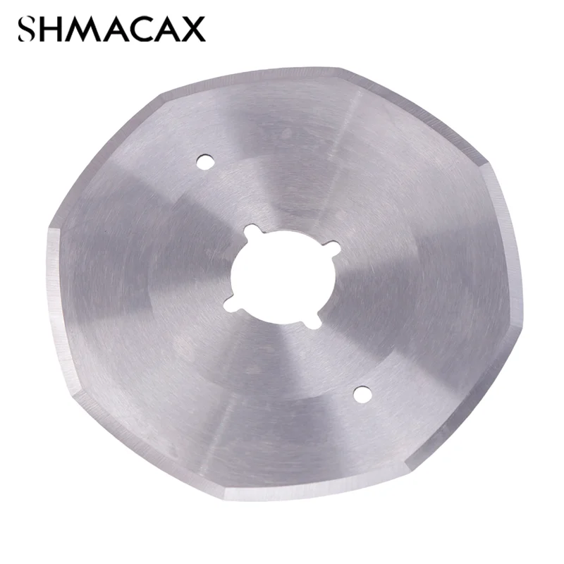 RS100 Carbon Steel For Cutting Machines Parts Knife Circular Saw Blades Fabric Cutting Machine Blade Tailor Shear Blade