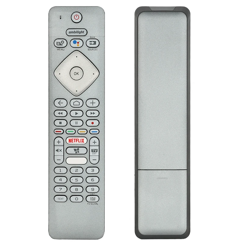 RC4154403/01 para control remoto por voz Philips, Compatible con Philips 4K UHD LED Android TV 43PUS7304 43PUS7354 50PUS7304