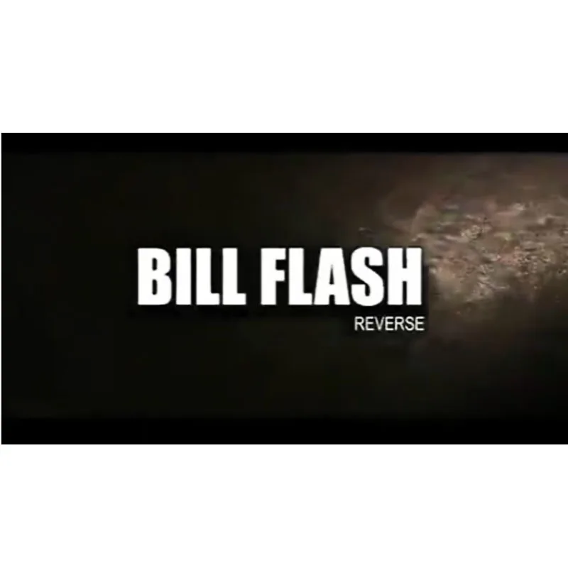 Bill Flash Reverse di Mickael Chatelain Magic Trick Close Up Card Magia Street Illusion Puntelli