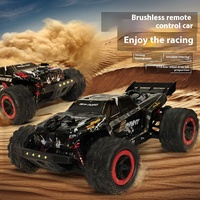 High-Speed 2.4G Remote Control Off-Road Pickup Truck Brushless Four-Wheel Drive RC Car with Light Infinite Variable Speed Model