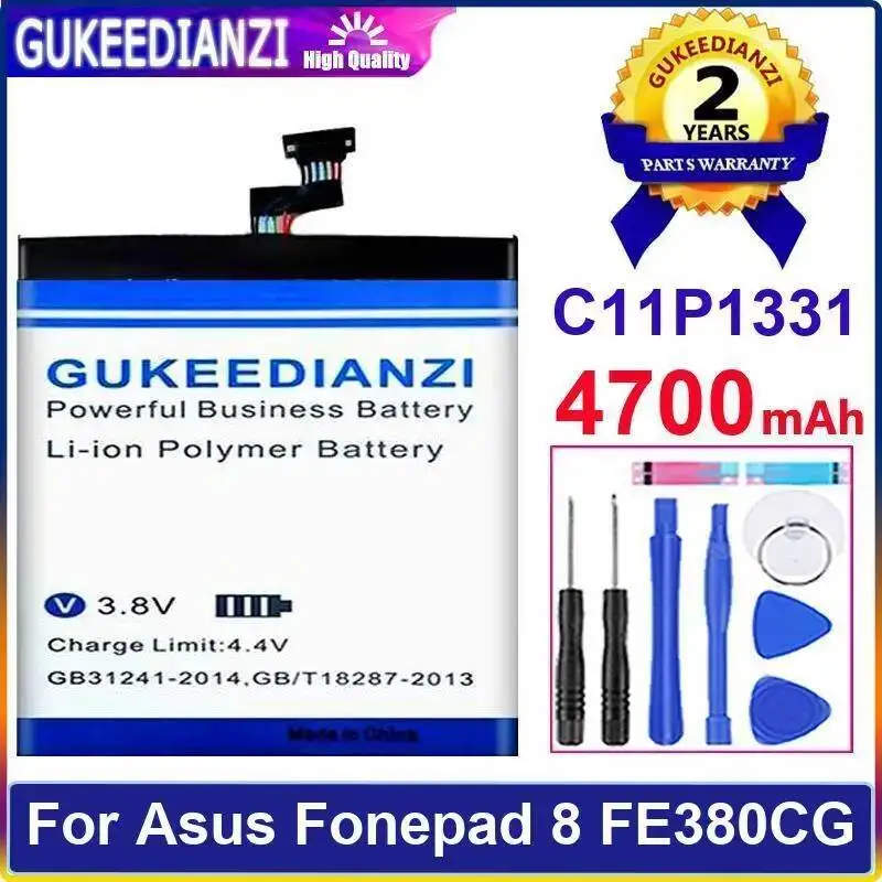 

C11P1331 Долговечная работа, 4700 мАч для Asus Fonepad 8 FE380CG, безопасный аккумулятор для планшета