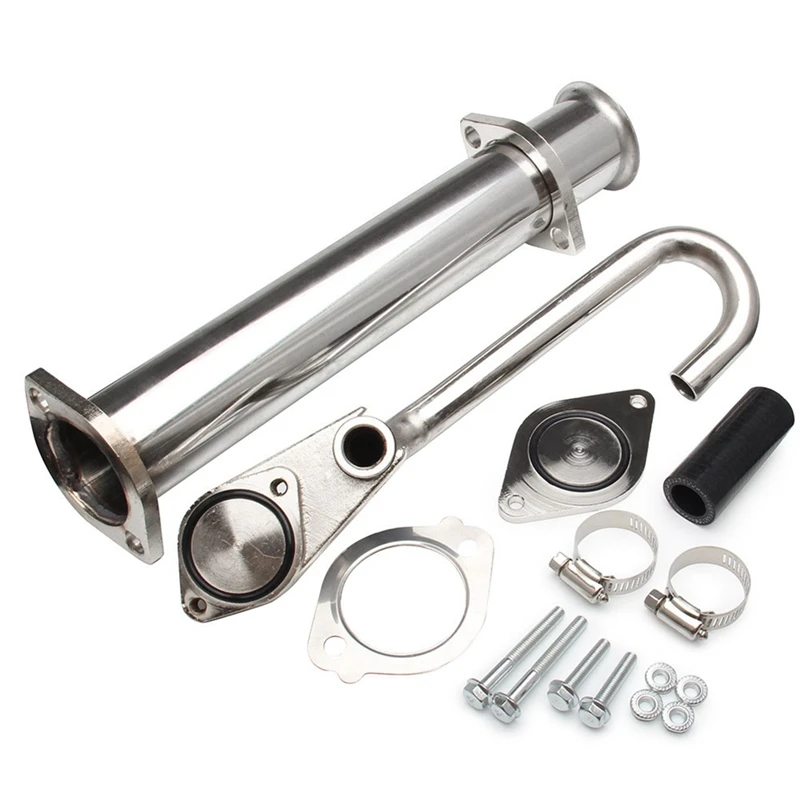 Car Cooler Bypass Kit 6.0L Turbocharged Engine EGR Valve For Ford F-250 F-350 F-450 F-550 6.0L V8