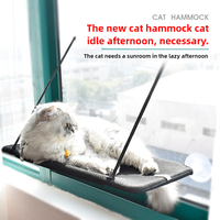 Pet Cat Hammock Window All Seasons Universal Detachable Glass Suction Cup Cat Kennel Pet Villa
