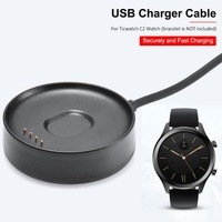 100cm USB Charger Base Cradle Smart Watch Charging Dock Cable Magnetic Charger Base Accessories for Ticwatch C2