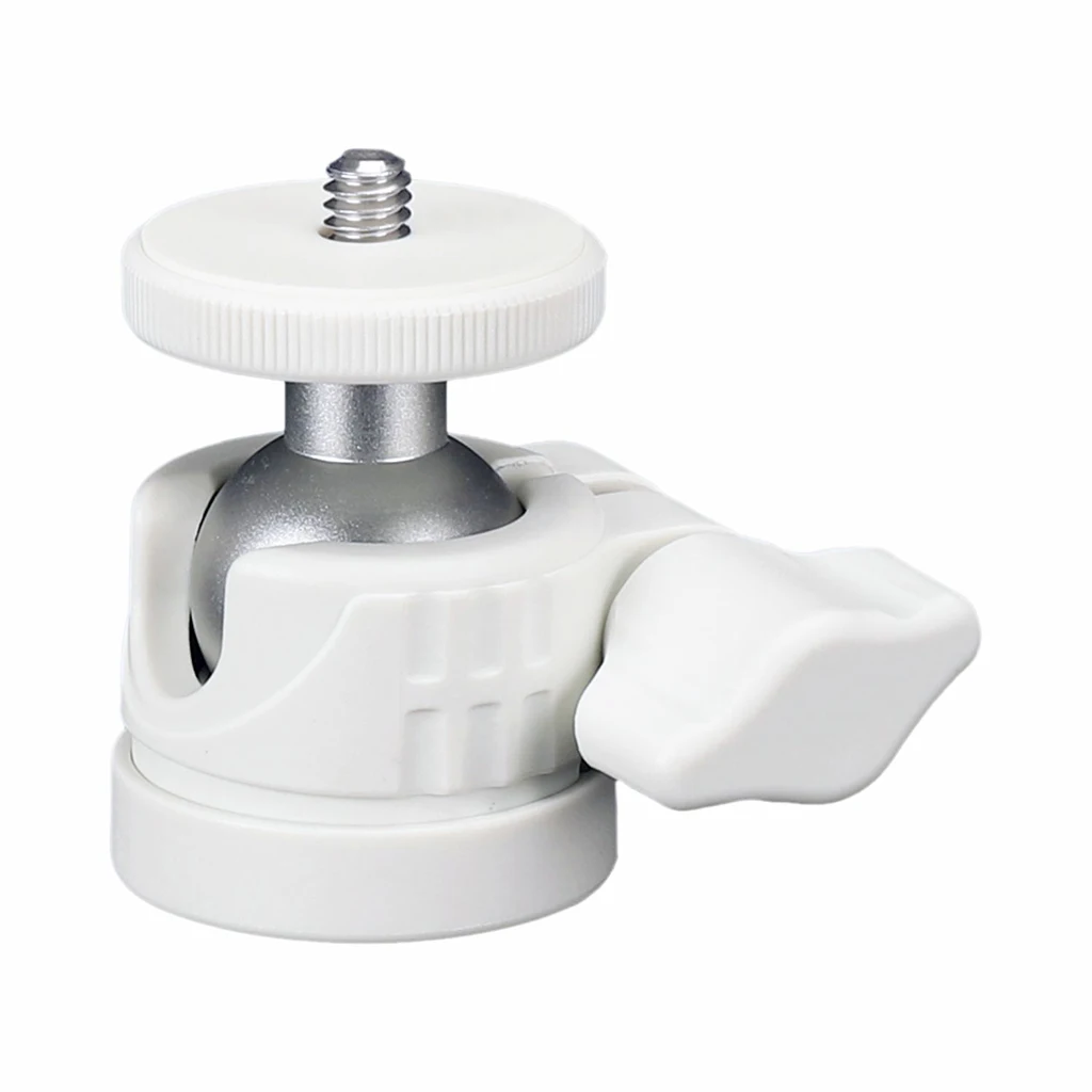 Universal Tischplatte Mini Stativ Panorama Kugelkopf Stativ 360-Grad-Drehschraube 1/4 "Schraube für Kamera Handy Selfie Stick – Detail 7