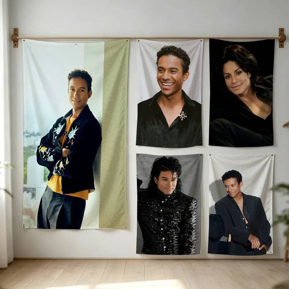 jaafar jackson Flag Digital Printing Banner for Garage Wall Out Door Decoration