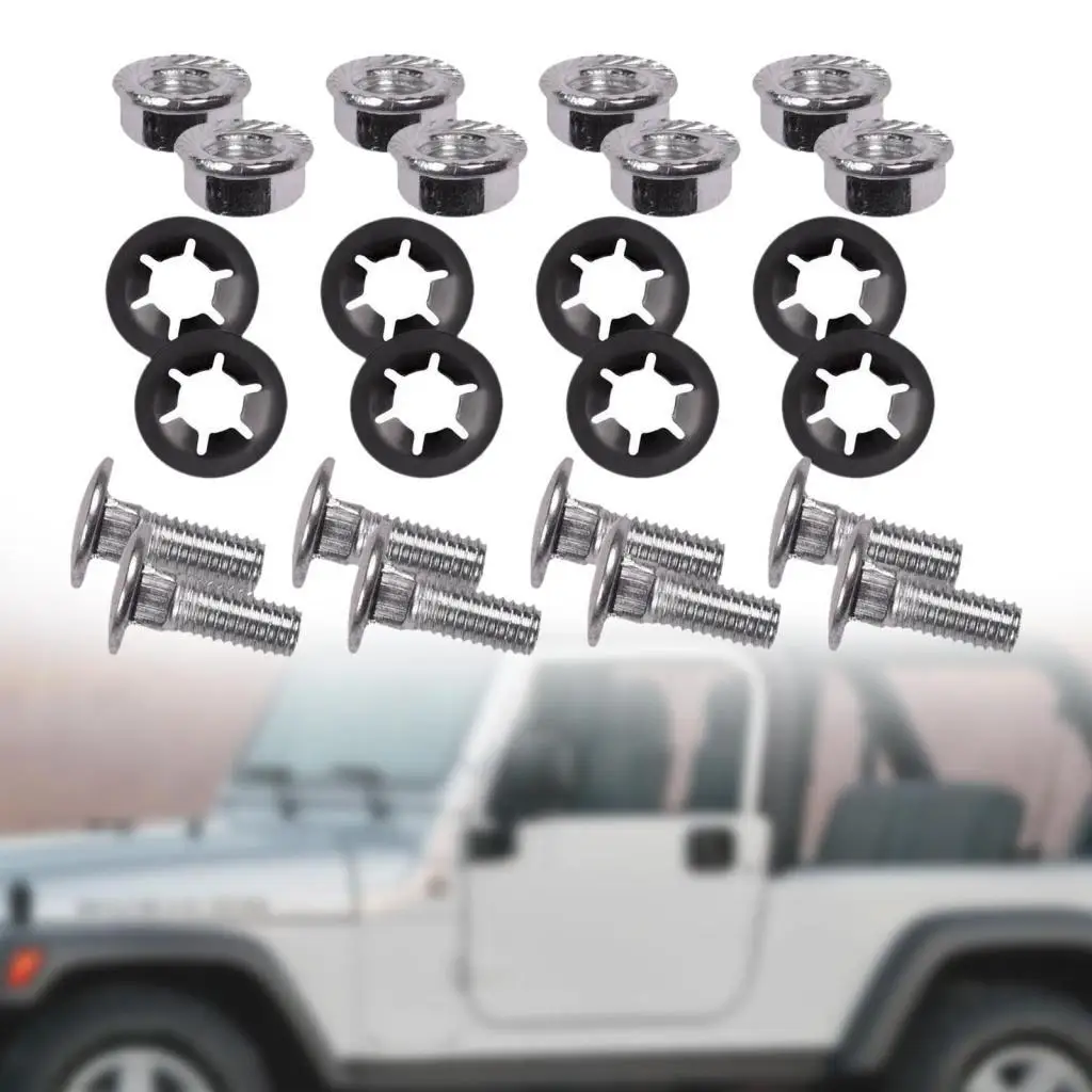 

Gas Tank Skid Plate Bolts Metal Sturdy Convenient Wear Resistant Parts Replace for Jeep Wrangler TJ 1997-2006 Lj 1997-2006