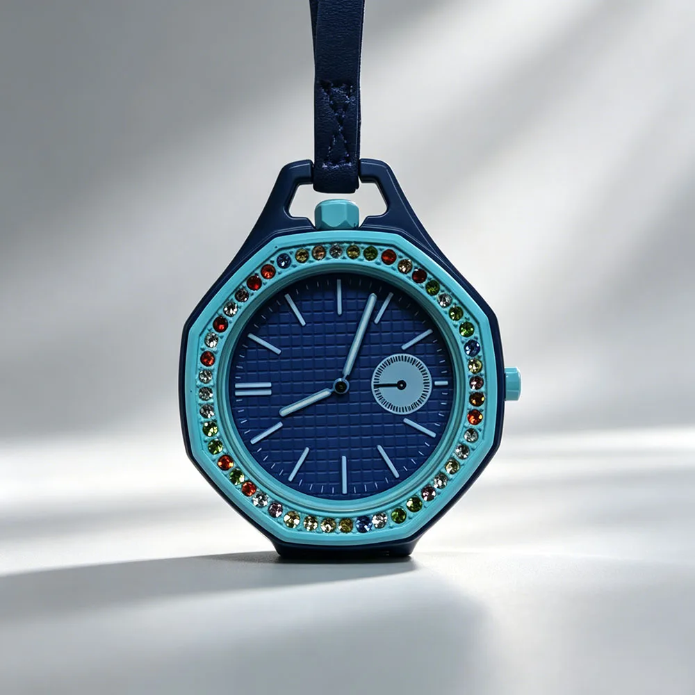2026-new-band-drill-pocket-watch-octagonal-pop-style-neck-quartz-movement-candy-color-men's-and-women's-quartz-watch-gift