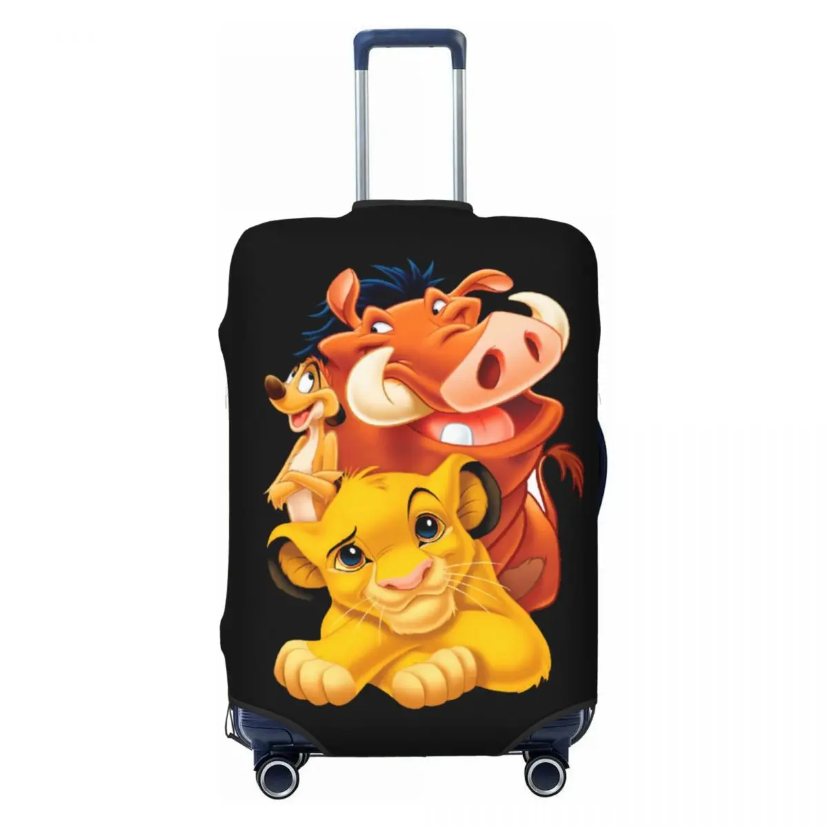 

Custom The Lion King Luggage Cover Cute Suitcase Protector Covers Suit For 18-32 inch