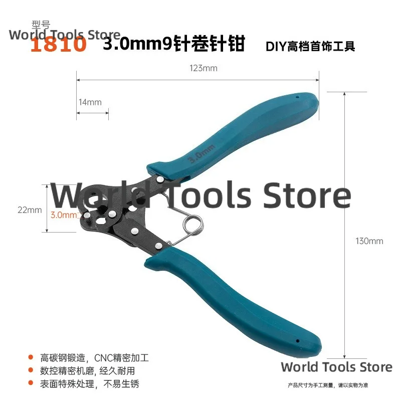 DIY Jewelry Making Plier Portable Wire Bending Looper Tool Durable Craft Accessory For Earrings Necklaces Bracelets