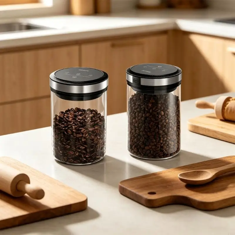 F92F Premium Metal Sealed Container For Coffee And Dry