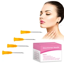 34G 4mm Needle Sterile Ultrafine Filling Needle Disposable Teeth Irrigator Painless Eyelid Tool parts