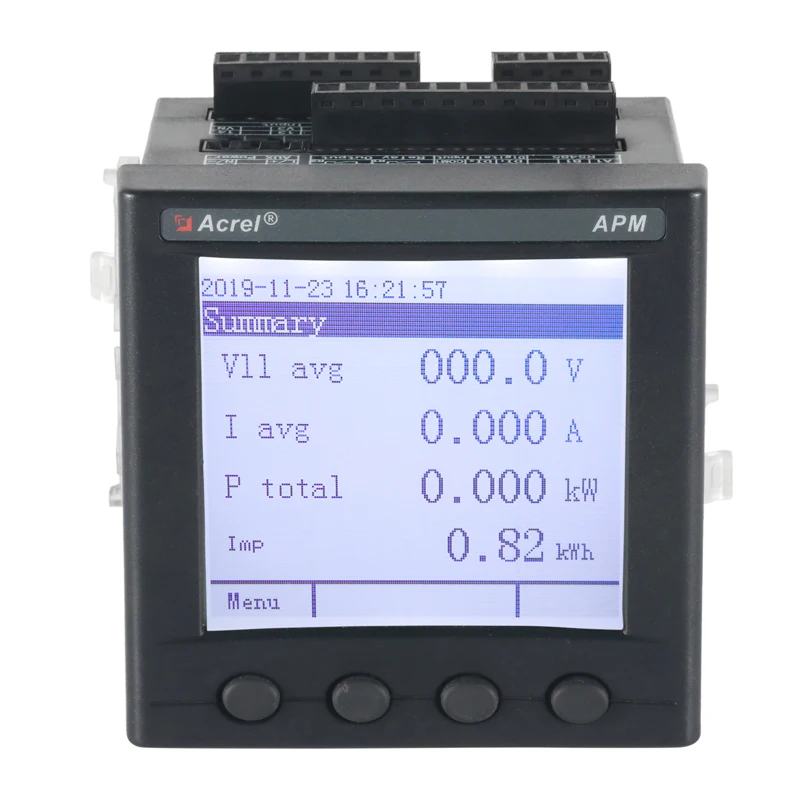 

APM Multifunction Multifunction Power Meter Digital Panel Smart Electric Meter for Comprehensive Monitoring