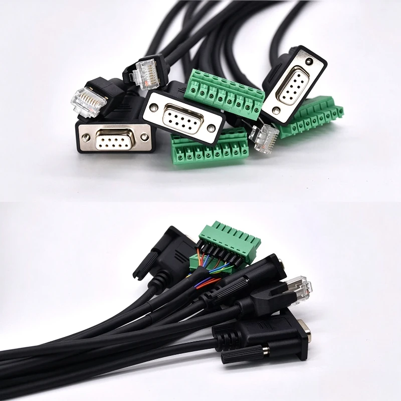 Ethernet Shielded Cable Compatible with Hikrobot ID2000M/ID3000PM Series Smart Code Readers Featuring A 17-pin M12 Interface