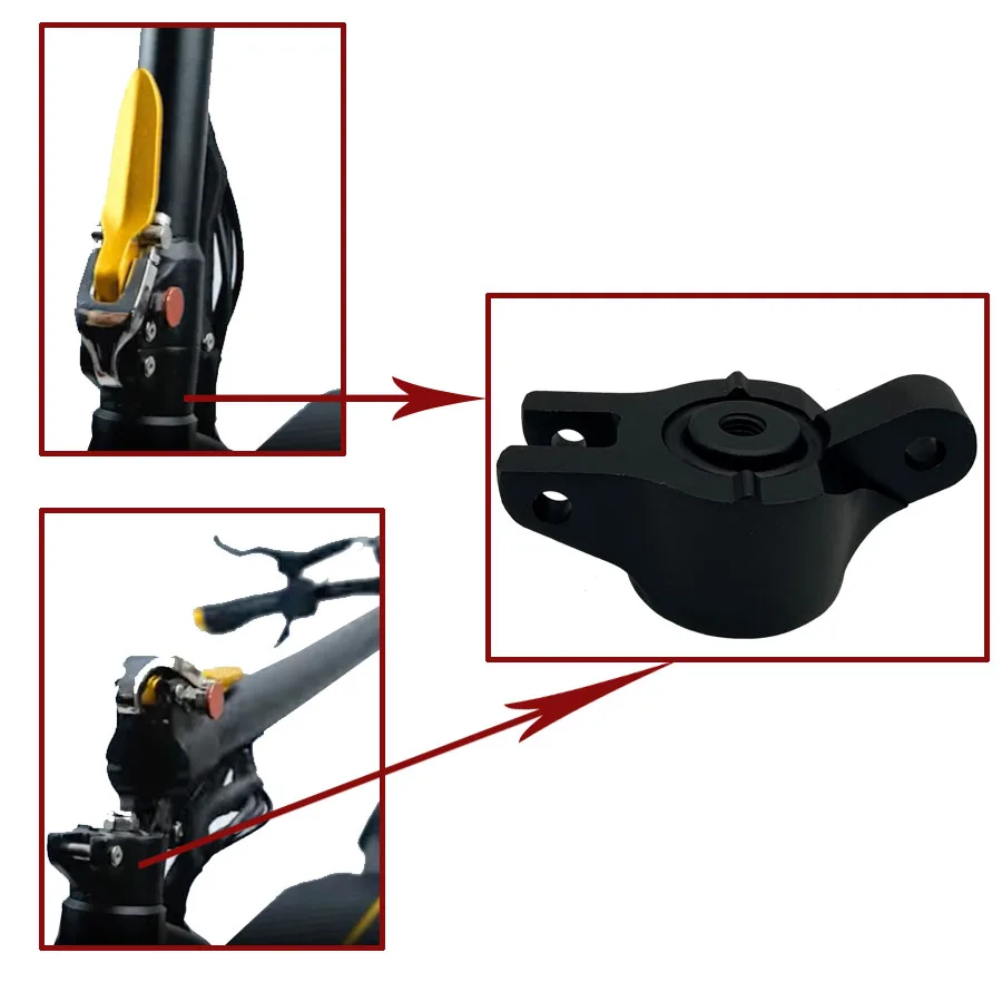 MK Folding Base Block Fold Release Steering Pole Unfolding for Kaabo Mantis King GT Electric Scooter Original Parts