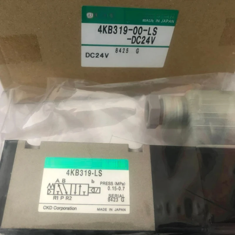 

Japanese CKD 4KB319-LS 4KB319-00-LS-DC24V Printing Press Dedicated Solenoid