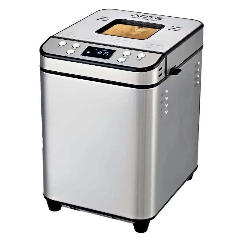 Aote electric cross-border household automatic bread machine with flour fermentation and dough mixing function 220V