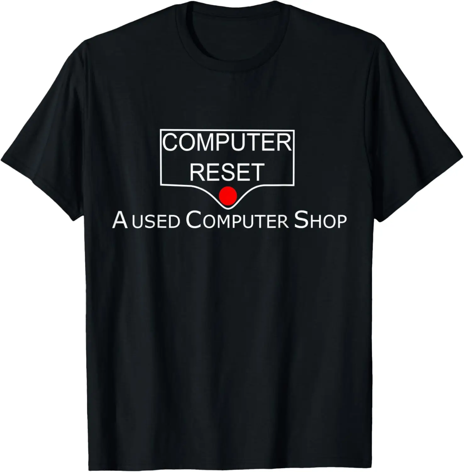 Big Basic Computer Reset T-Shirt