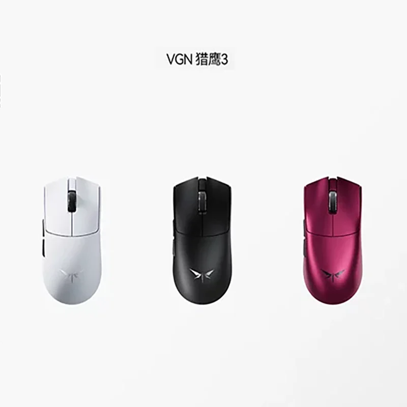 VGN Falcon 3 Wireless Gaming Mouse | PAW3955 Extreme Sensor, Ultra-Light Ergonomic Shape, Extended Battery, Ideal for Esports